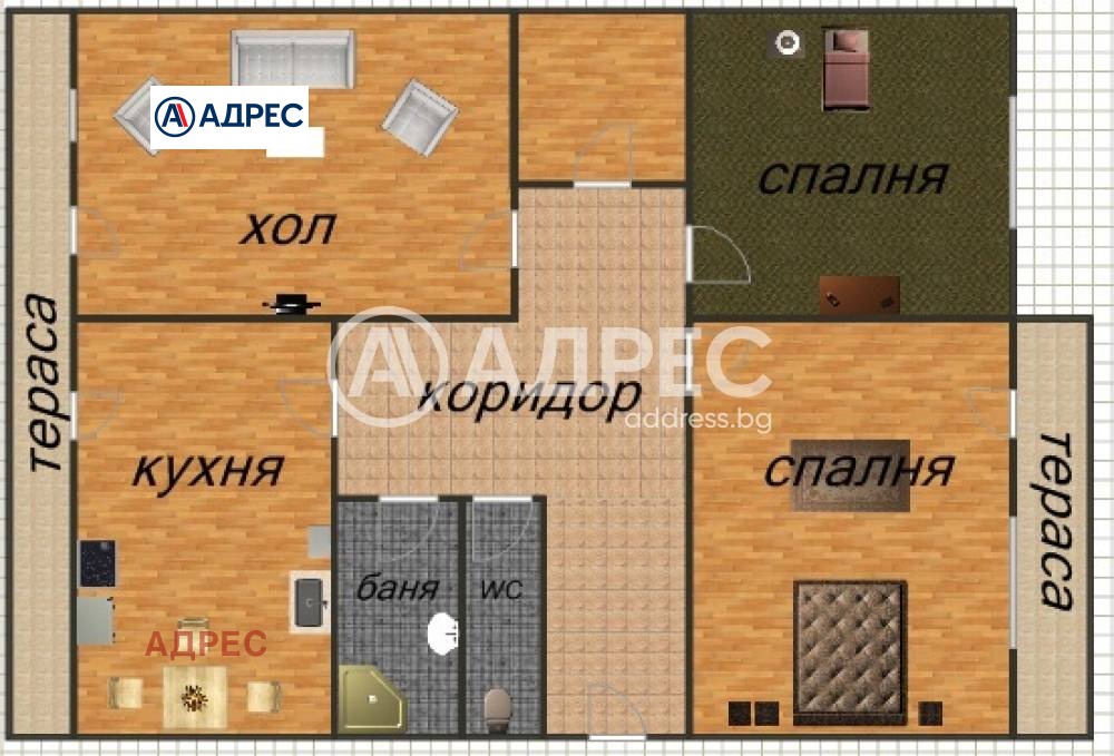 Продава 3-СТАЕН, гр. Варна, Трошево, снимка 4 - Апартаменти - 53683023