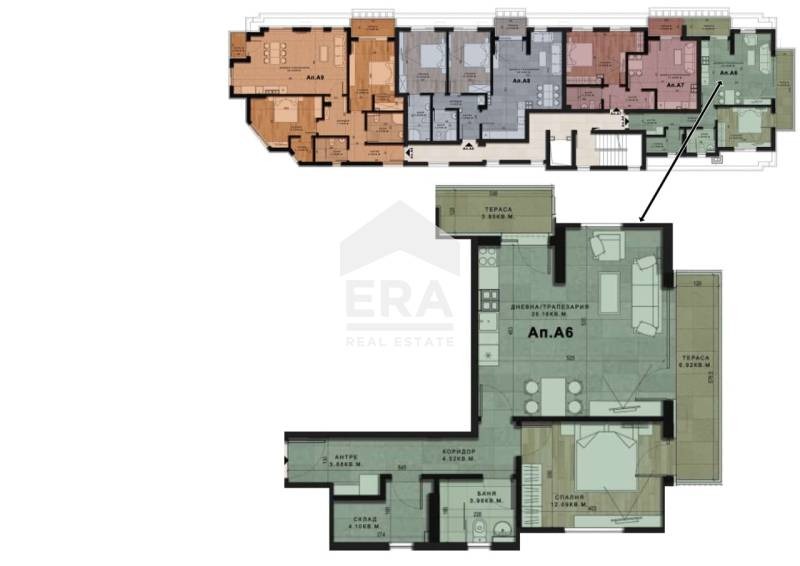 De vânzare  1 dormitor Sofia , Mladost 1 , 101 mp | 35892237 - imagine [3]
