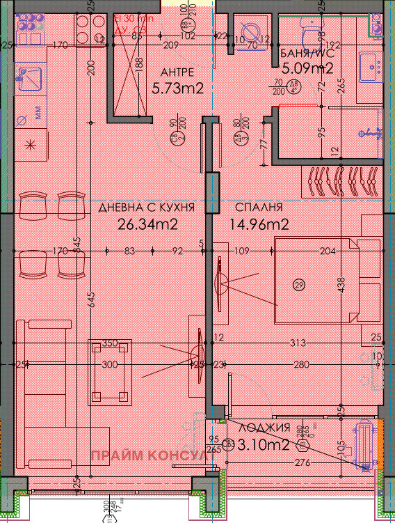 Продава  2-стаен град Пловдив , Тракия , 76 кв.м | 46452348