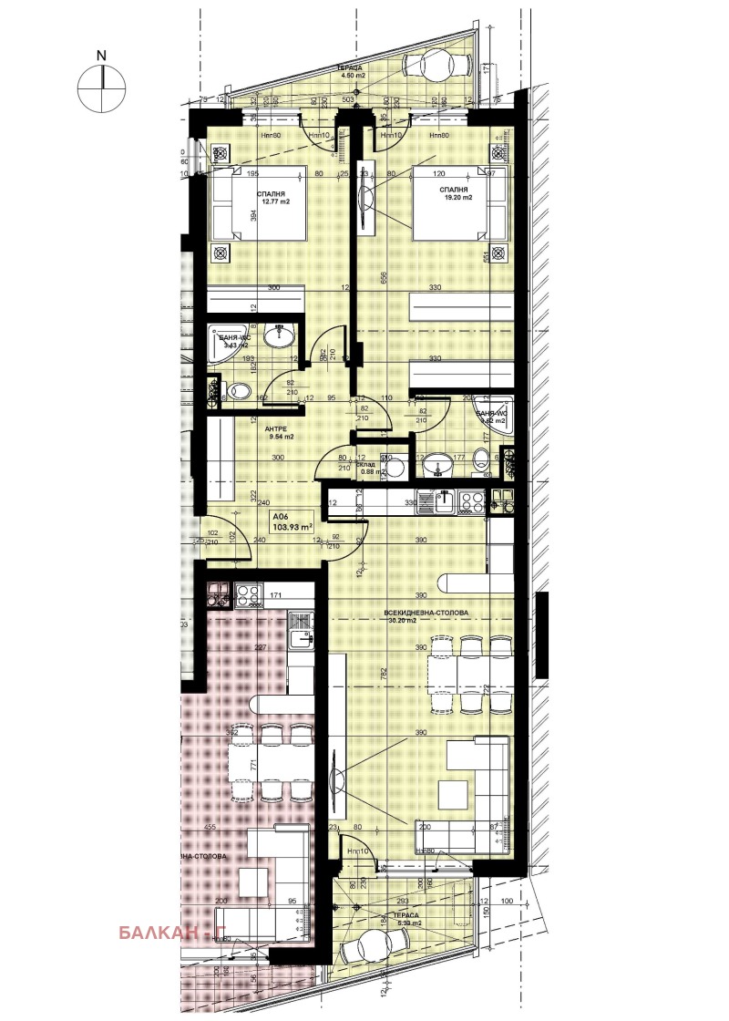 Продава 3-СТАЕН, гр. София, Оборище, снимка 1 - Aпартаменти - 48689804