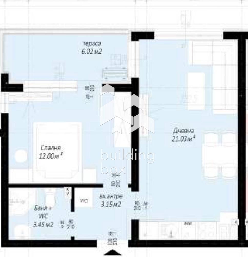 Продава 2-СТАЕН, гр. Пловдив, Беломорски, снимка 8 - Апартаменти - 54224928