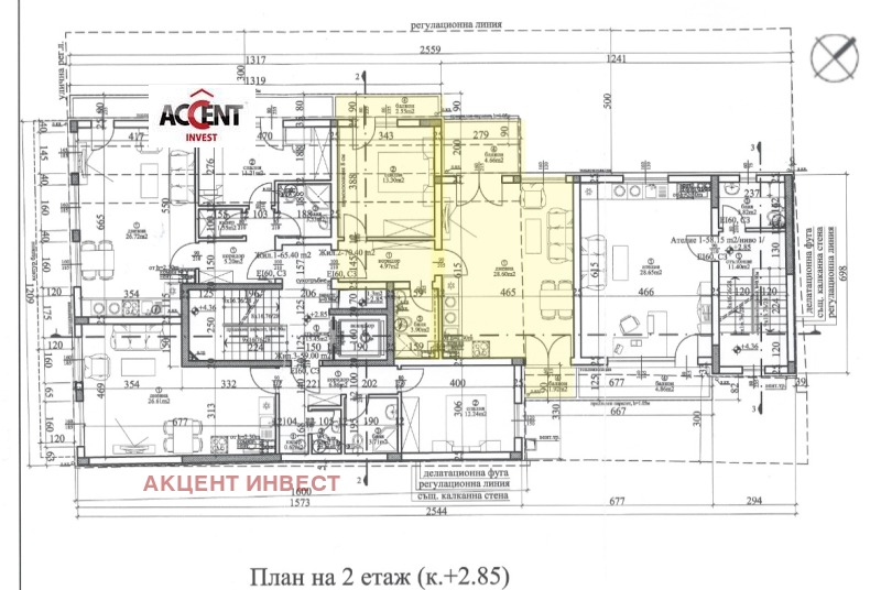 Продава  2-стаен град Варна , Център , 87 кв.м | 10845124 - изображение [2]