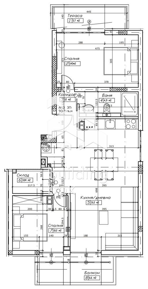 À vendre  2 chambres Sofia , Malinova dolina , 126 m² | 88748645 - image [5]