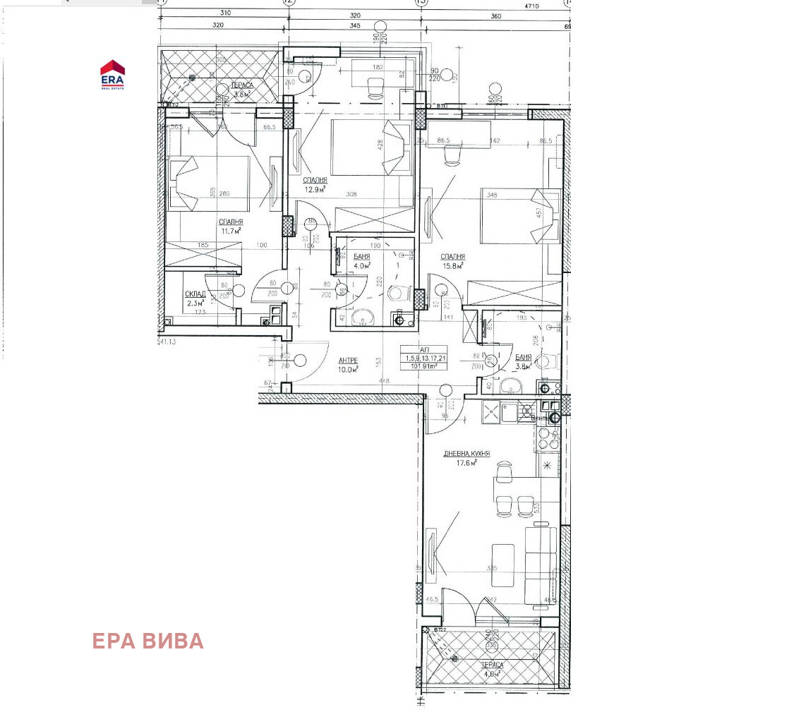 Продава 4-СТАЕН, гр. София, Левски Г, снимка 9 - Апартаменти - 54531576