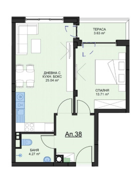 En venta 1 dormitorio