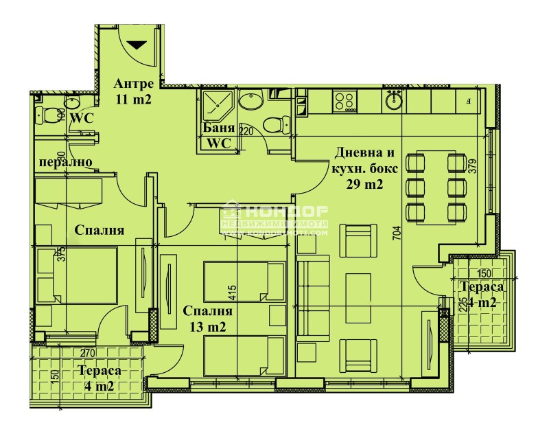 Zu verkaufen  2 Schlafzimmer Plowdiw , Karschijaka , 107 qm | 38359514 - Bild [3]