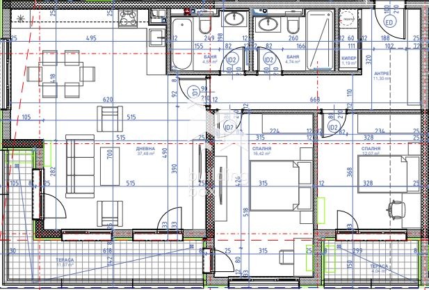 Продава 3-СТАЕН, гр. София, Кръстова вада, снимка 15 - Апартаменти - 53616946