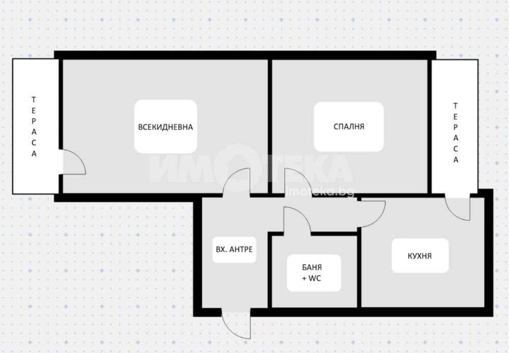 Продава 2-СТАЕН, гр. София, Дианабад, снимка 4 - Апартаменти - 55123810