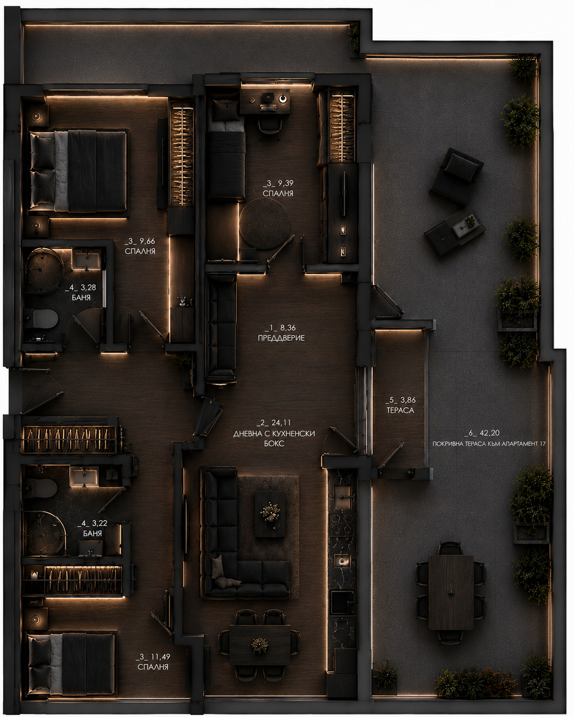 Продава 4-СТАЕН, гр. София, Малинова долина, снимка 2 - Апартаменти - 51523756