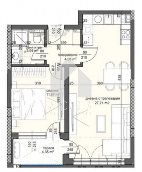 Продава 2-СТАЕН, гр. Пловдив, Тракия, снимка 8 - Апартаменти - 55736222