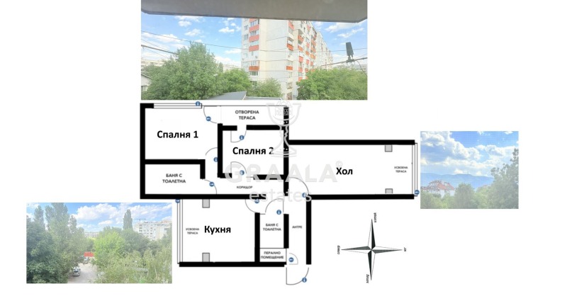 Zu verkaufen  2 Schlafzimmer Sofia , Owtscha kupel 1 , 92 qm | 90941386 - Bild [9]