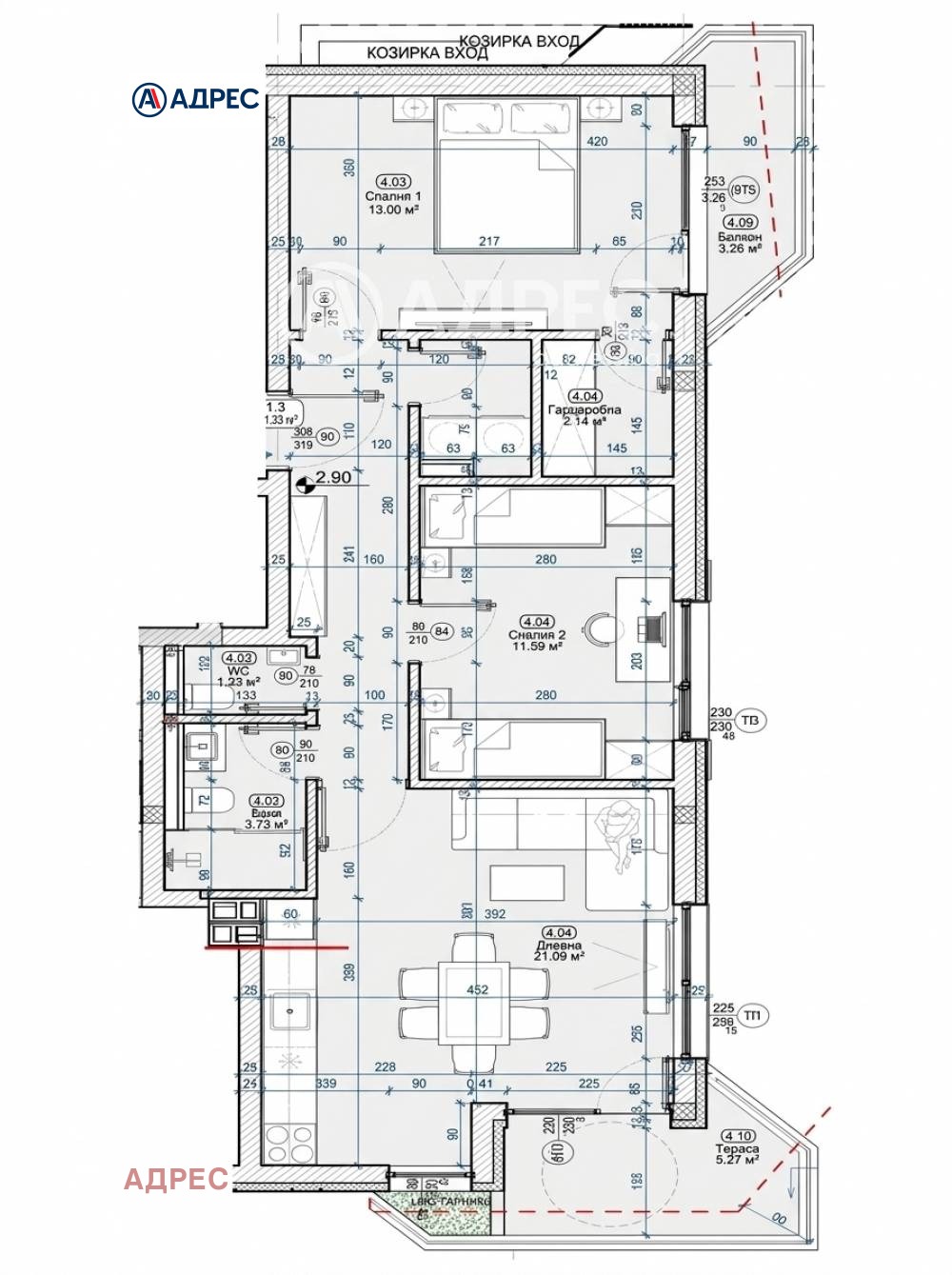 Продава 3-СТАЕН, гр. Варна, Бриз, снимка 3 - Апартаменти - 56332821