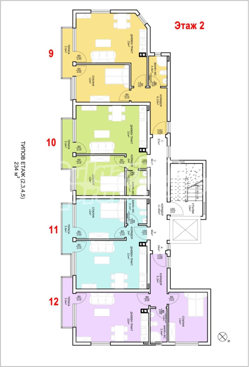 Продава 2-СТАЕН, гр. Варна, м-т Ален мак, снимка 5 - Aпартаменти - 47980865