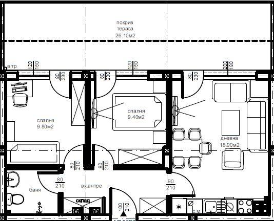 Продава 3-СТАЕН, гр. Пловдив, Кючук Париж, снимка 2 - Aпартаменти - 46530139