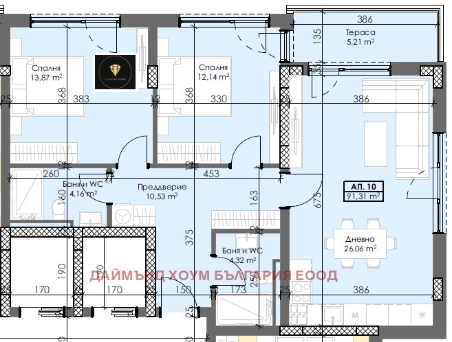 Продава 3-СТАЕН, гр. Пловдив, Тракия, снимка 3 - Aпартаменти - 47418567