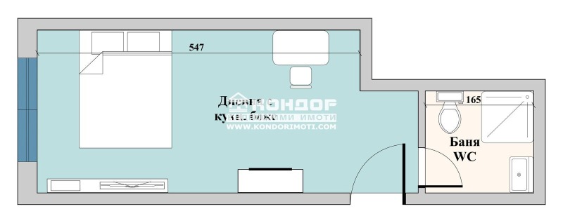 Продава 1-СТАЕН, гр. Пловдив, Младежки Хълм, снимка 12 - Aпартаменти - 49568037