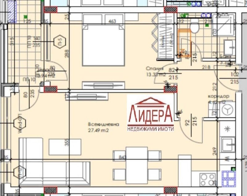 Продава 2-СТАЕН, гр. Пловдив, Тракия, снимка 3 - Апартаменти - 52330479