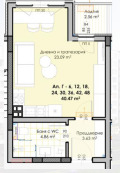 Продава 1-СТАЕН, град Пловдив, Гагарин • 48078 € • 91335716 — Holmes.bg