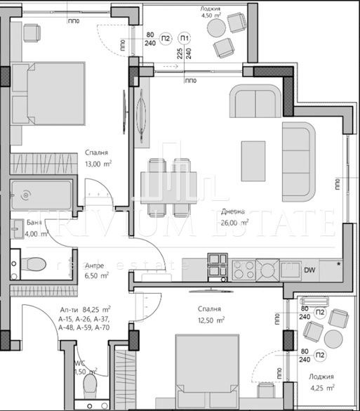 Продава 3-СТАЕН, гр. Пловдив, Христо Смирненски, снимка 2 - Апартаменти - 52497464