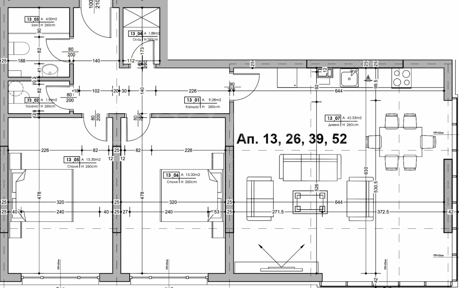 Продава 3-СТАЕН, гр. Пловдив, Кършияка, снимка 3 - Апартаменти - 56324020