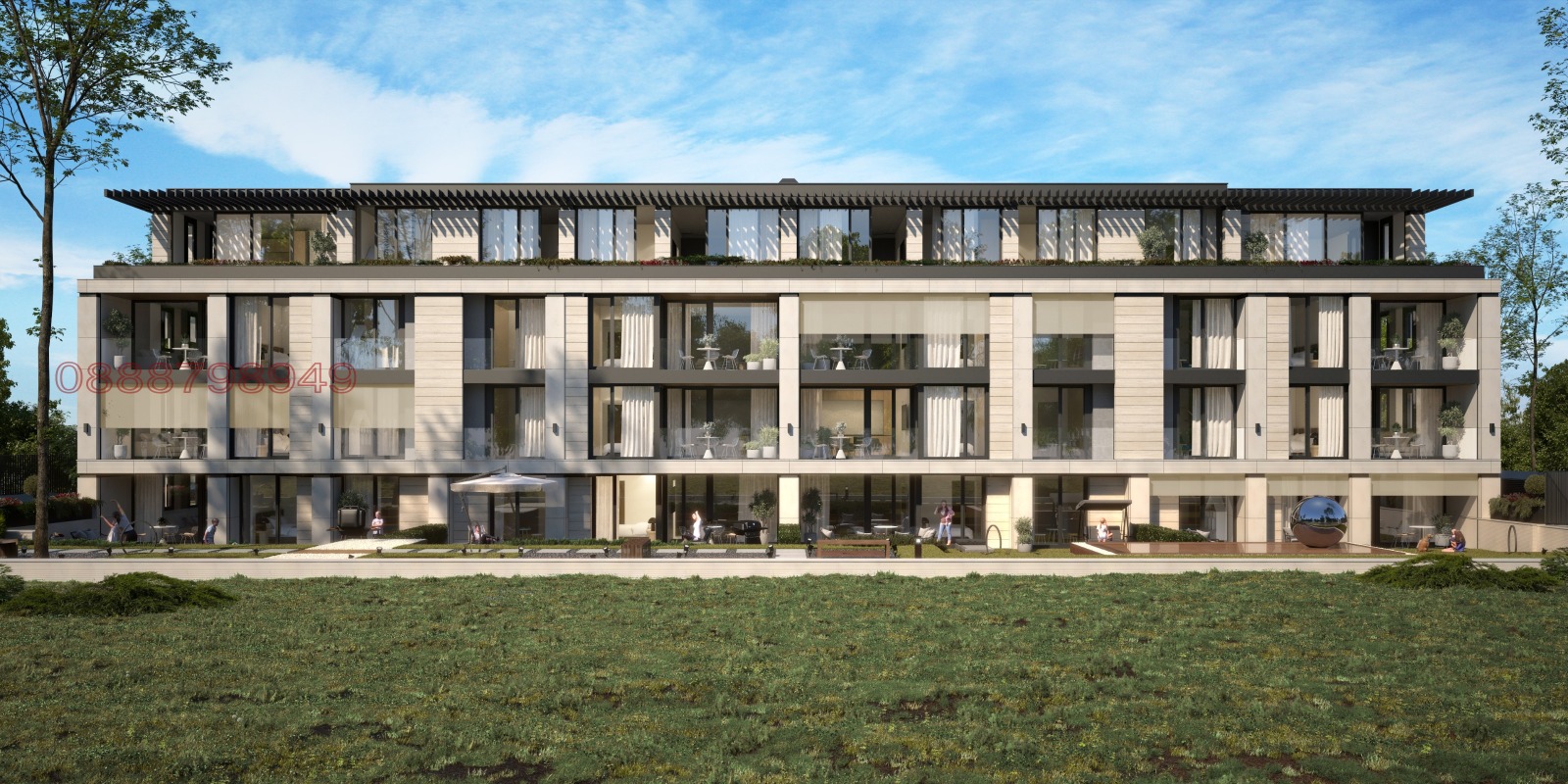 Продава 4-СТАЕН, гр. София, Малинова долина, снимка 2 - Апартаменти - 53898966