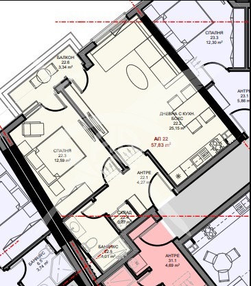 Продава 2-СТАЕН, гр. Поморие, област Бургас, снимка 1 - Aпартаменти - 48811502