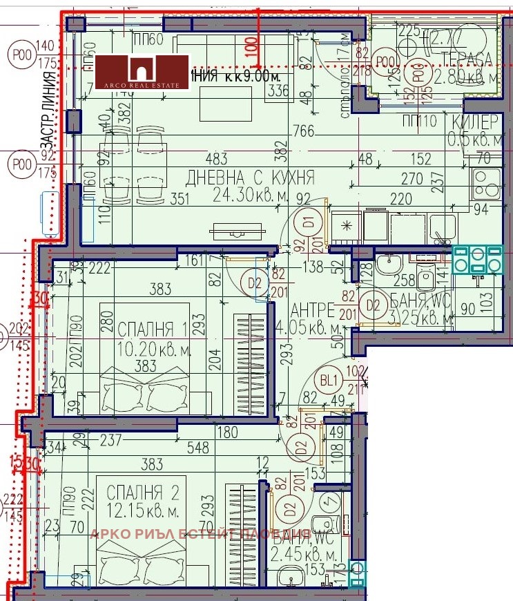 À vendre  2 chambres Plovdiv , Kyutchouk Parij , 87 m² | 70382697