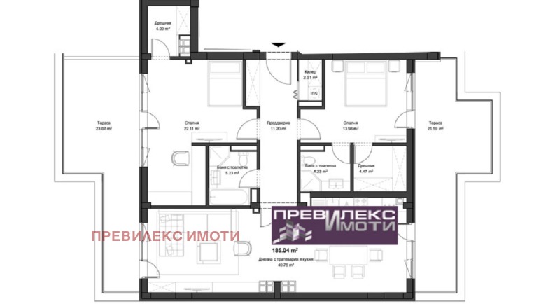 Продава 3-СТАЕН, гр. Пловдив, Въстанически, снимка 1 - Aпартаменти - 47143900