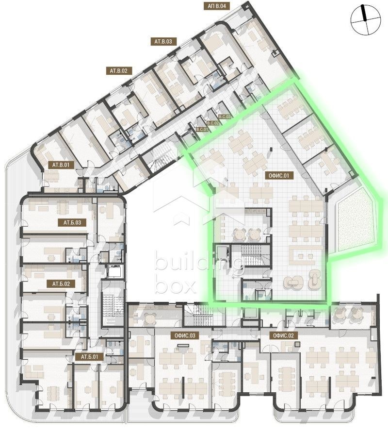Продава ОФИС, гр. Пловдив, Център, снимка 3 - Офиси - 54867013