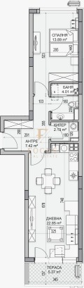 Продава 2-СТАЕН, град Пловдив, Гагарин • 99800 € / 195191.83 лв. • 62924479 5