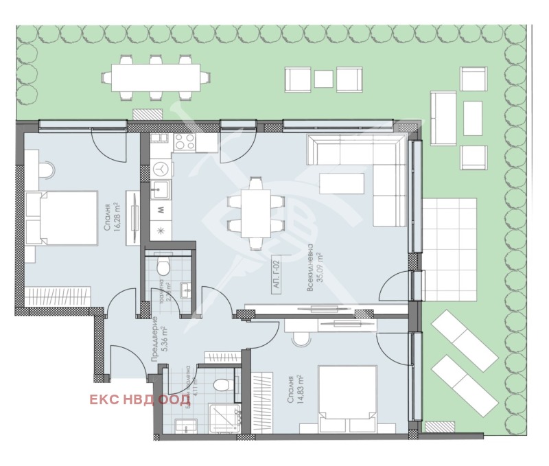 Продава  3-стаен град Пловдив , Остромила , 105 кв.м | 83675760