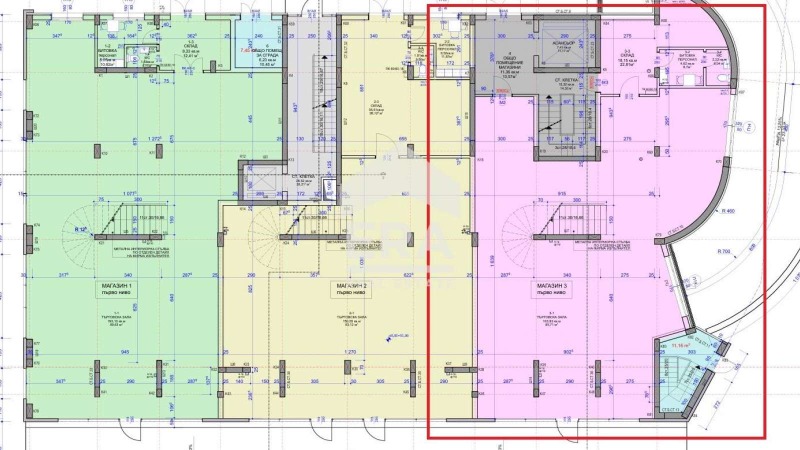 Te koop  Winkel Ruse , Sjirok tsentar , 237 m² | 15467443
