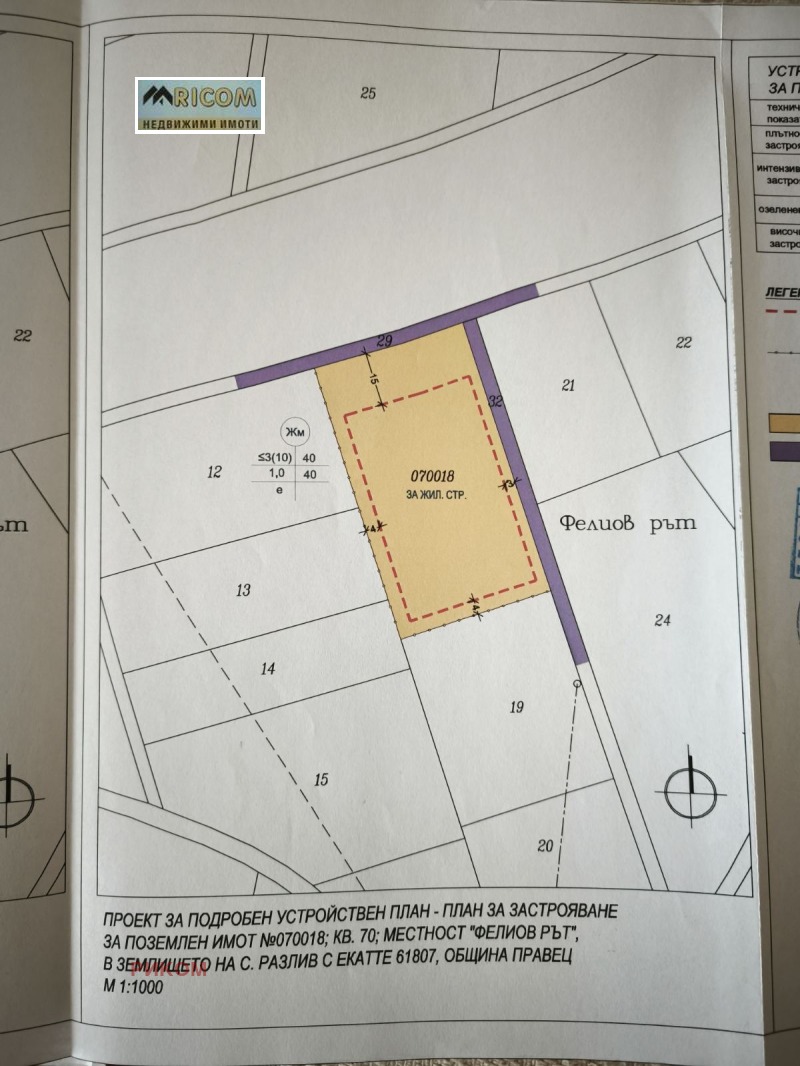 Продава ПАРЦЕЛ, област София, гр. Правец • 49000 € • 37107105 — Holmes.bg