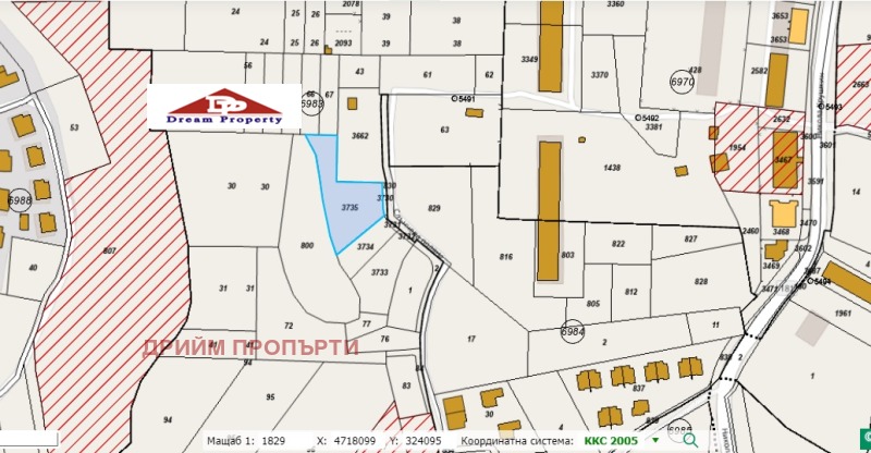 Продава ПАРЦЕЛ, гр. София, с. Бистрица, снимка 3 - Парцели - 52332252