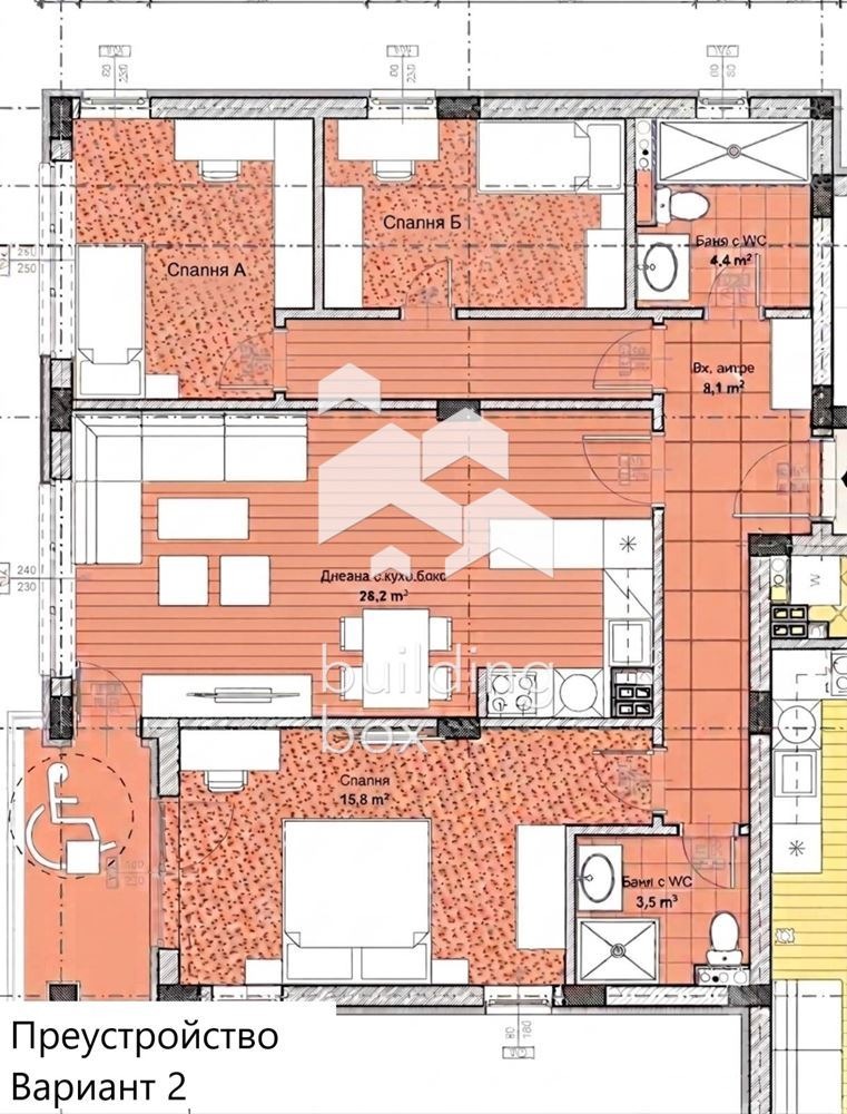 Продава 3-СТАЕН, гр. Пловдив, Остромила, снимка 4 - Апартаменти - 56726076