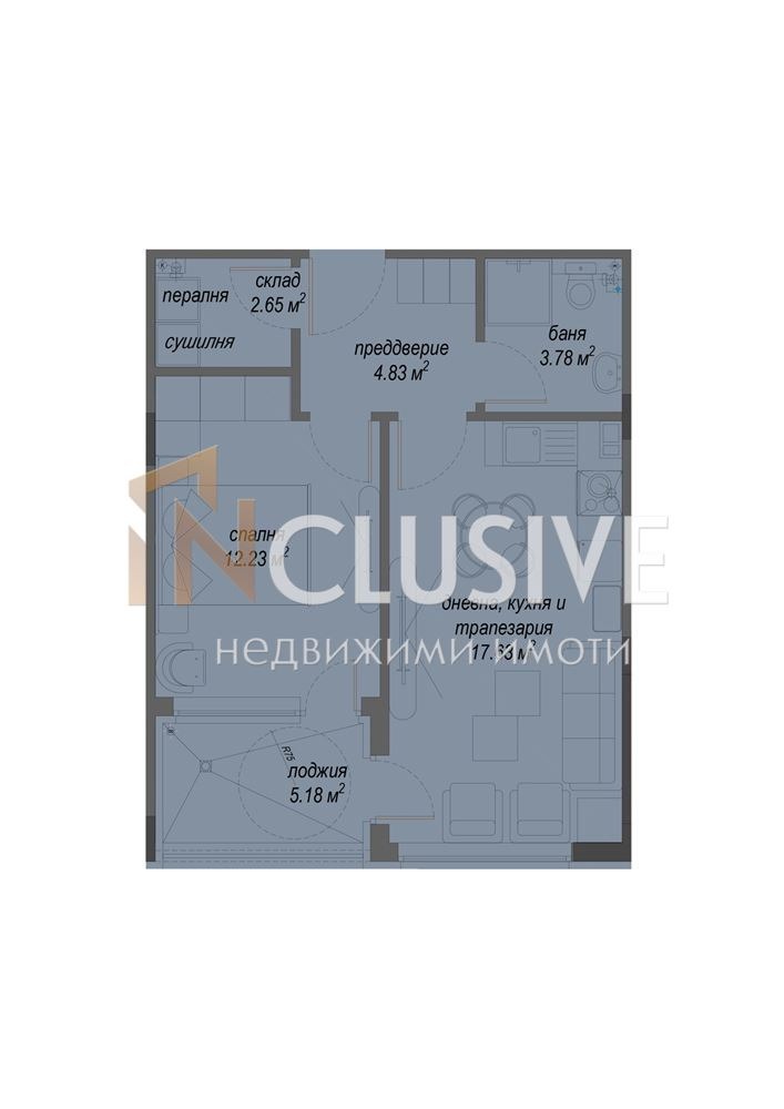 Продава 2-СТАЕН, гр. София, Малинова долина, снимка 1 - Aпартаменти - 47577986