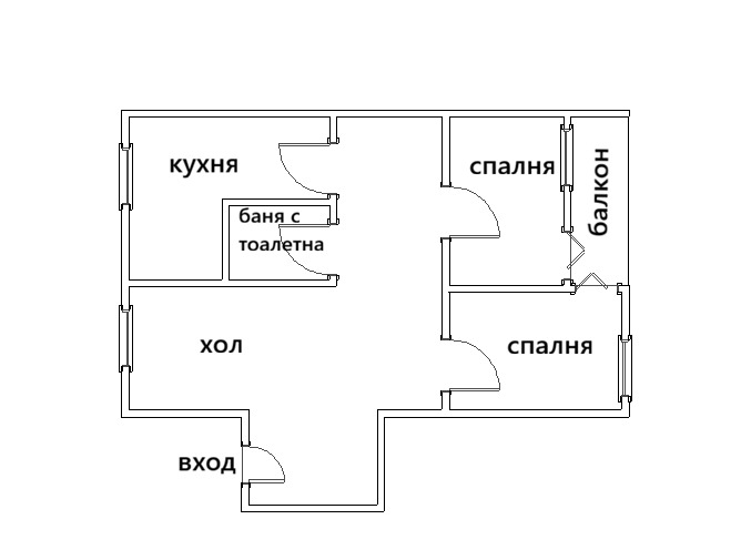 Продава 3-СТАЕН, гр. София, Център, снимка 3 - Апартаменти - 55173511