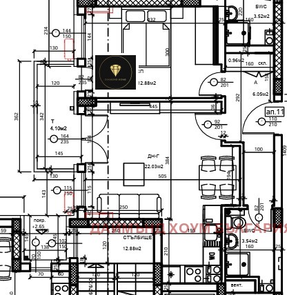 À venda  1 quarto Plovdiv , Hristo Smirnenski , 72 m² | 58730813 - imagem [3]