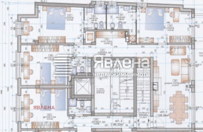 Продава 4-СТАЕН, гр. София, Манастирски ливади, снимка 13 - Апартаменти - 53586126