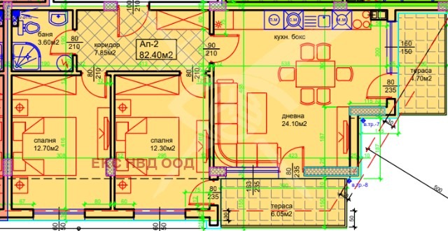 For Sale  2 bedroom region Plovdiv , Asenovgrad , 96 sq.m | 15051282