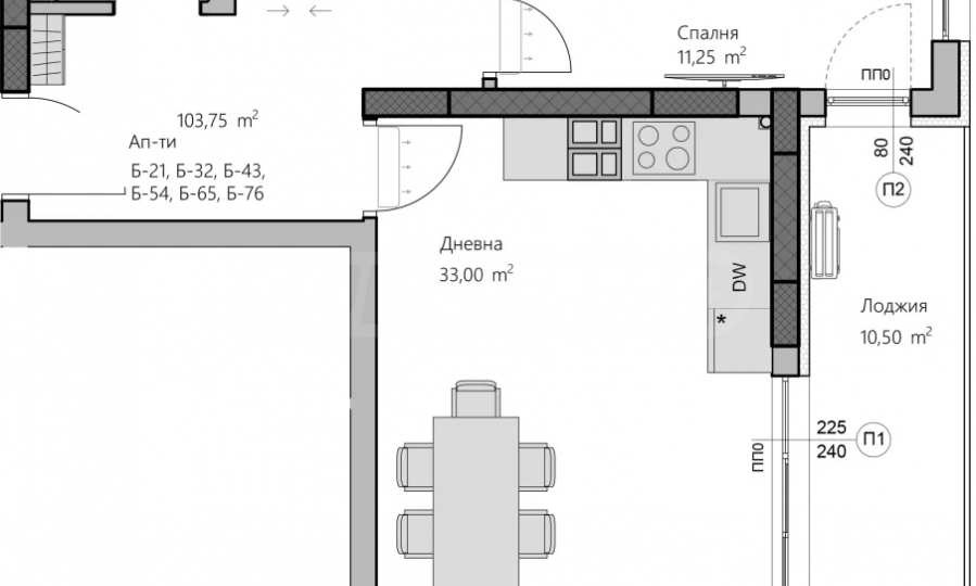 Продава 3-СТАЕН, гр. Пловдив, Христо Смирненски, снимка 3 - Апартаменти - 53871234
