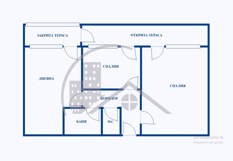 In vendita  2 camere da letto Varna , Chajka , 65 mq | 28820785 - Immagine [2]