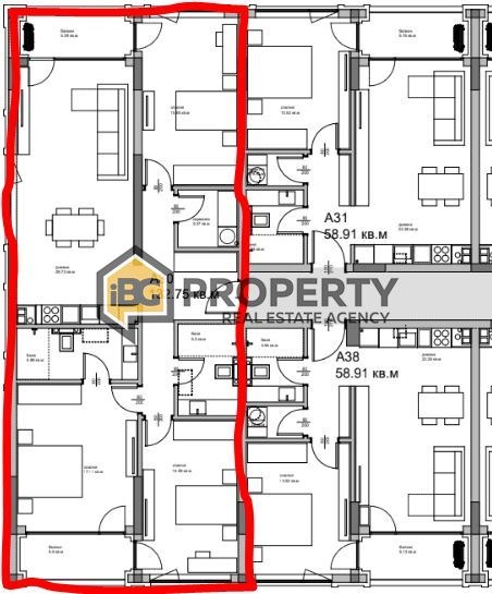 Продава 4-СТАЕН, гр. Варна, Аспарухово, снимка 4 - Aпартаменти - 46600043