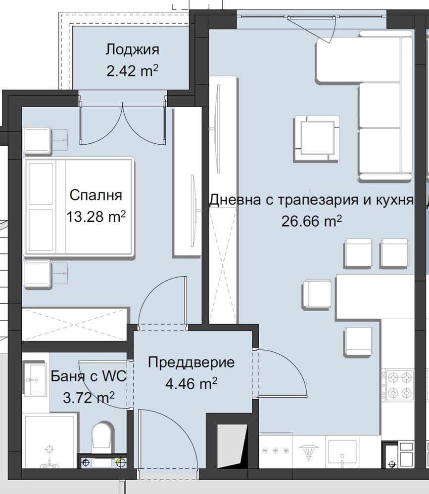 Продава 2-СТАЕН, гр. Пловдив, Христо Смирненски