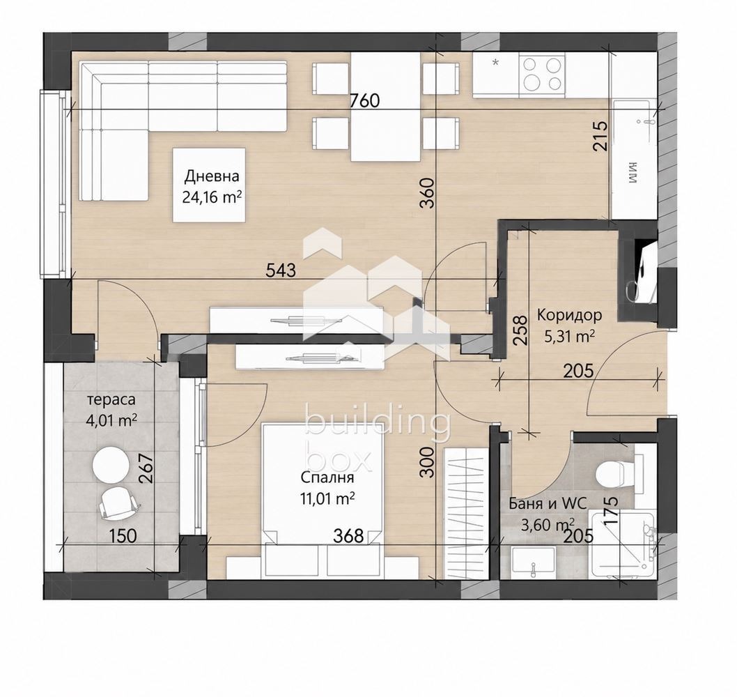Продава 2-СТАЕН, гр. Пловдив, Кършияка, снимка 9 - Апартаменти - 56005220
