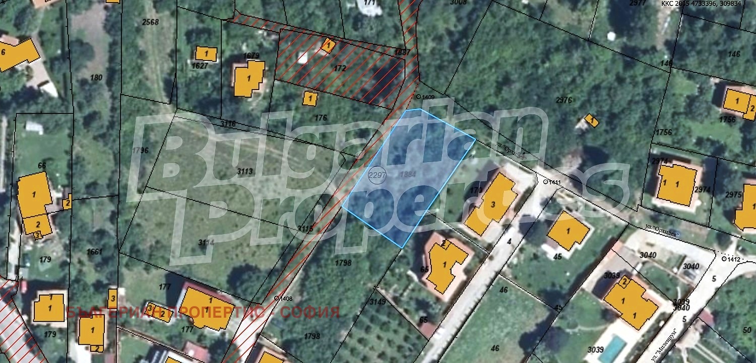 Продава ПАРЦЕЛ, гр. София, гр. Банкя, снимка 2 - Парцели - 56716039