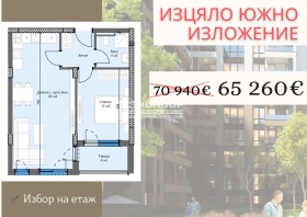 1 bedroom Trakiya, Plovdiv 1