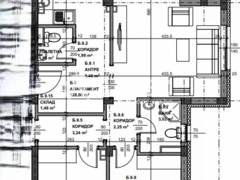 Продава МНОГОСТАЕН, гр. София, Кръстова вада, снимка 3 - Aпартаменти - 47405544