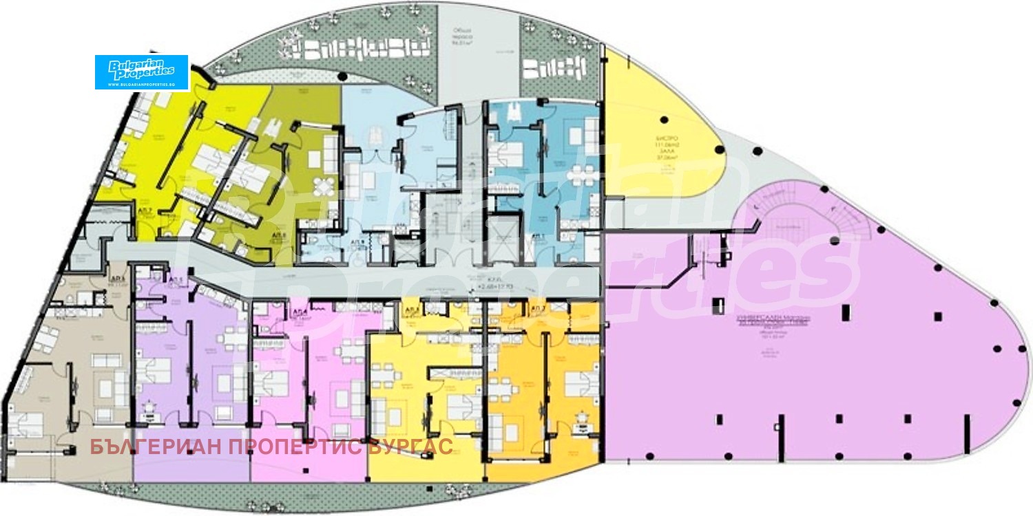 Продава 2-СТАЕН, гр. Бургас, Братя Миладинови, снимка 3 - Апартаменти - 54372183