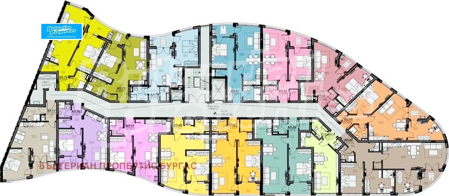 Продава 2-СТАЕН, гр. Бургас, Братя Миладинови, снимка 4 - Апартаменти - 54372183